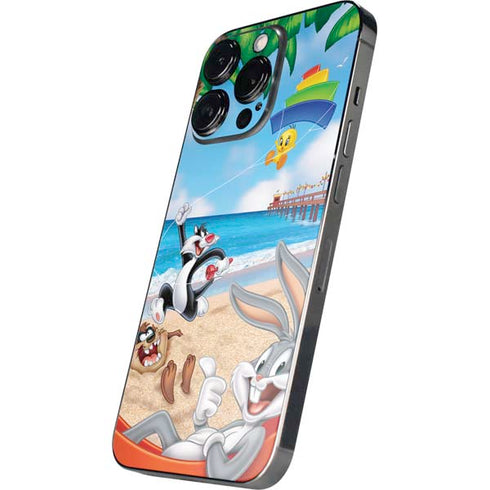 Looney Tunes Beach iPhone 16 Pro Skin